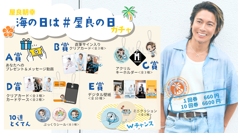 マルシィ 直筆サイン アクリルパネル ガチャガチャ A賞 当たり TOMOYUKI YARA OFFICIAL FANCLUB「MIRAIKANAI」